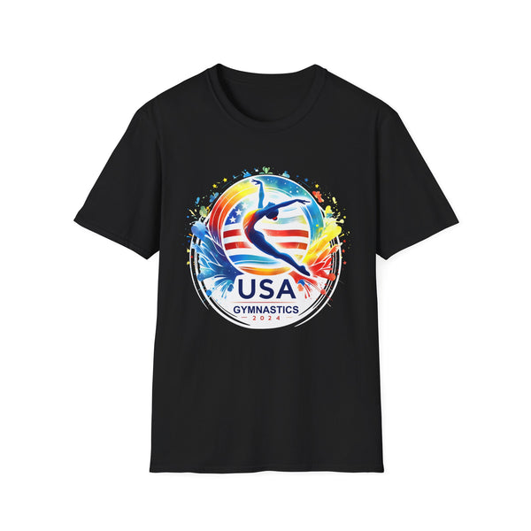 USA 2024 Games United States Gymnastics America 2024 USA Mens T Shirt