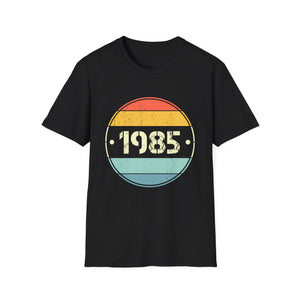 Vintage 1985 Birthday Shirts for Men Funny 1985 Birthday Mens Shirt