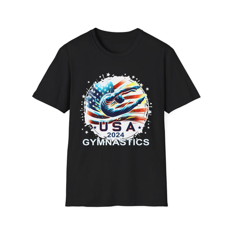 USA 2024 Games United States Sport 2024 USA Mens Gymnastics Men Shirts