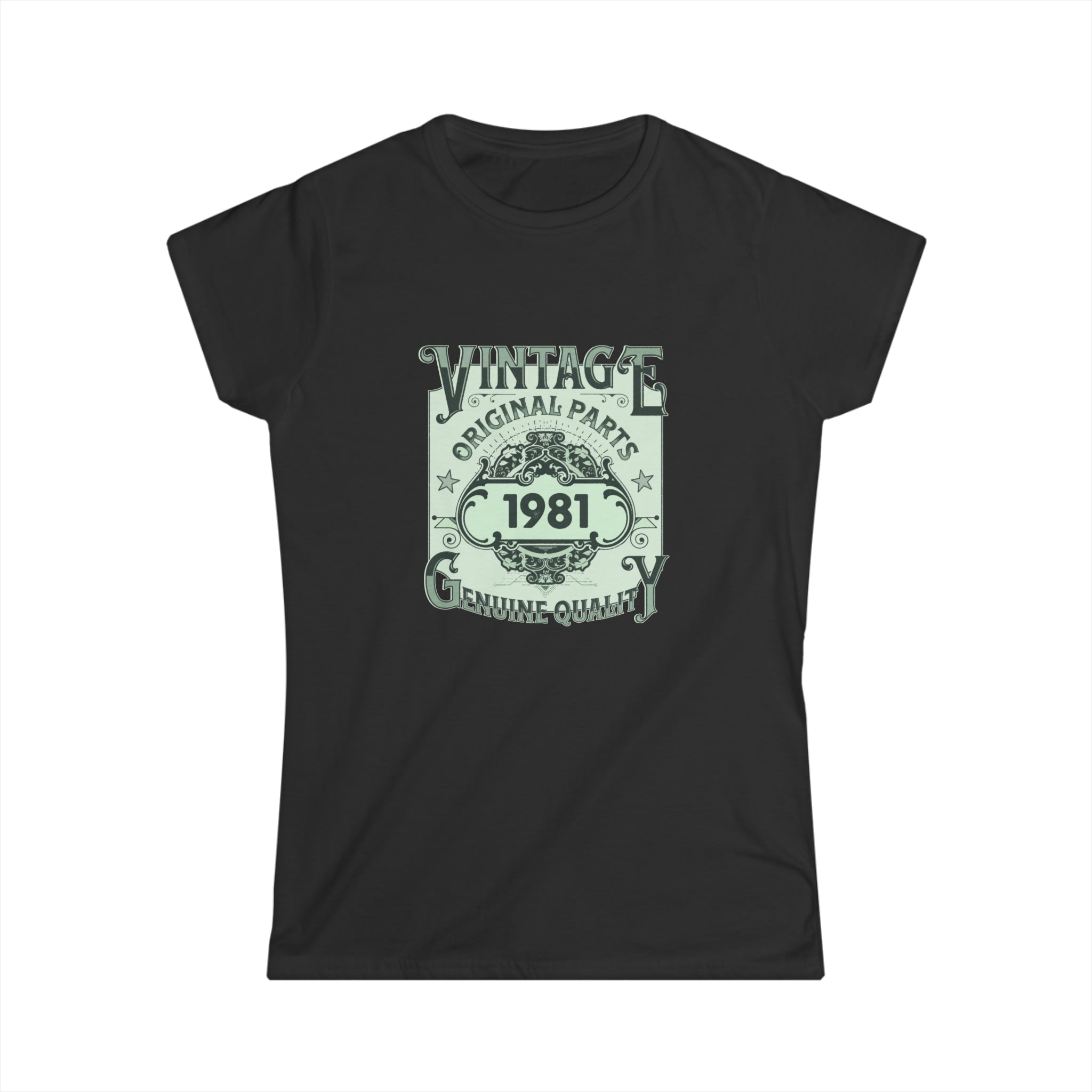 Vintage 1981 TShirt Women Limited Edition BDay 1981 Birthday Women Shirts