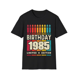 Vintage 1985 TShirt Men Limited Edition BDay 1985 Birthday Mens T Shirt