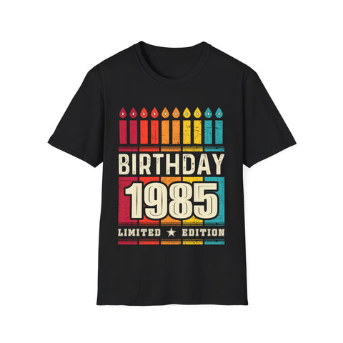 Vintage 1985 TShirt Men Limited Edition BDay 1985 Birthday Mens T Shirt