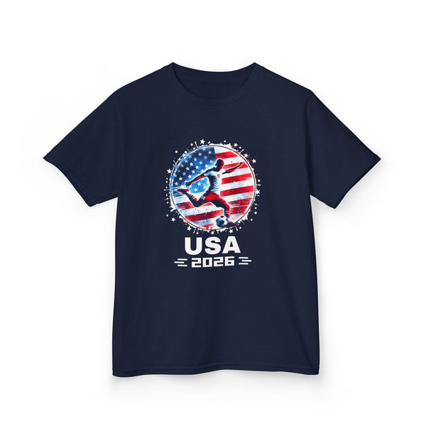 USA Player 2026 Team Boys Kids Girls Youth Teen USA 2026 T-Shirts for Kids Youth