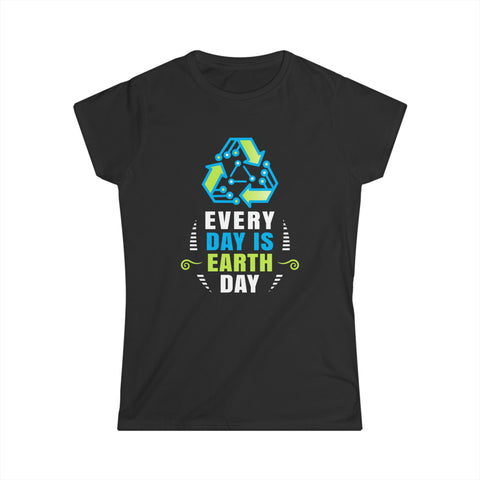 Earth Day Everyday Activism Earth Day Environmental Shirts for Women