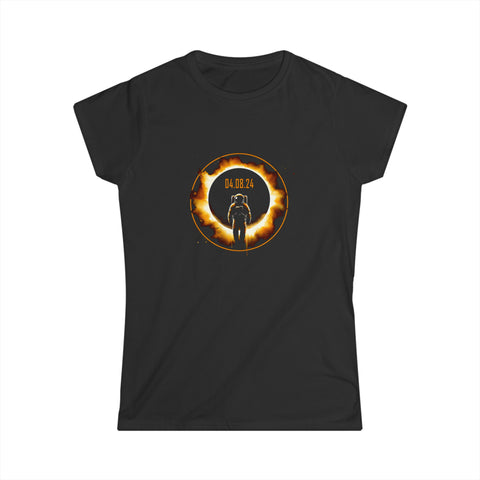 2024 Solar Eclipse American Totality Spring 4.08.24 Women Shirts