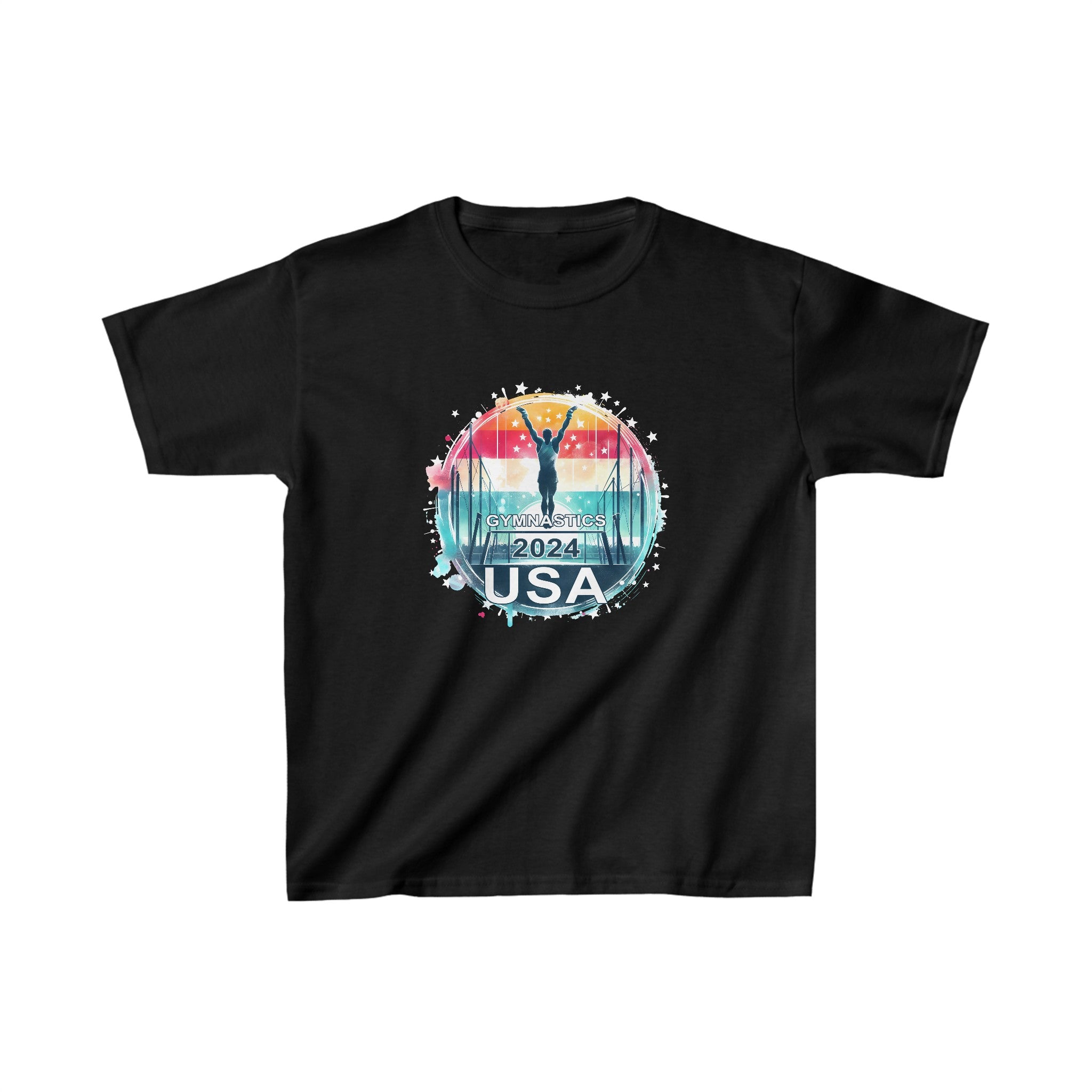 USA 2024 Games United States Sport 2024 USA Mens Gymnastics Boys Tshirts