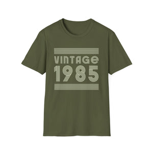 Vintage 1985 T Shirts for Men Retro Funny 1985 Birthday Men Shirts