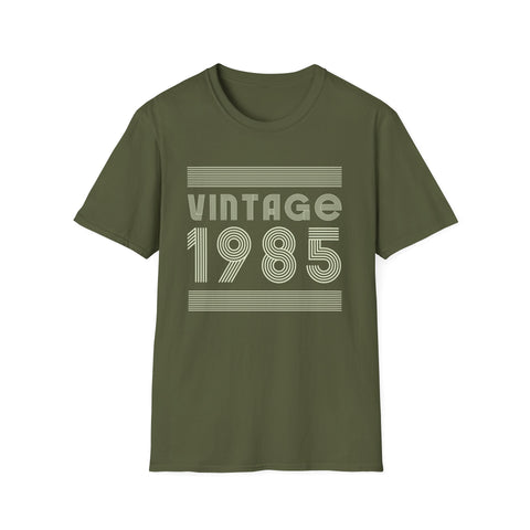 Vintage 1985 T Shirts for Men Retro Funny 1985 Birthday Men Shirts