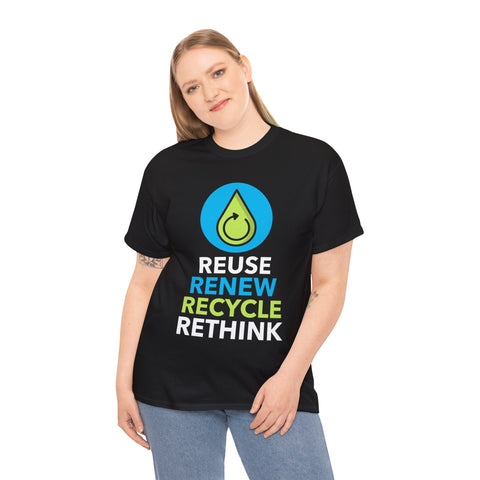 Environmental Earth Day Gift Environment Reduce Reuse Environmental Plus Size Clothing for Women