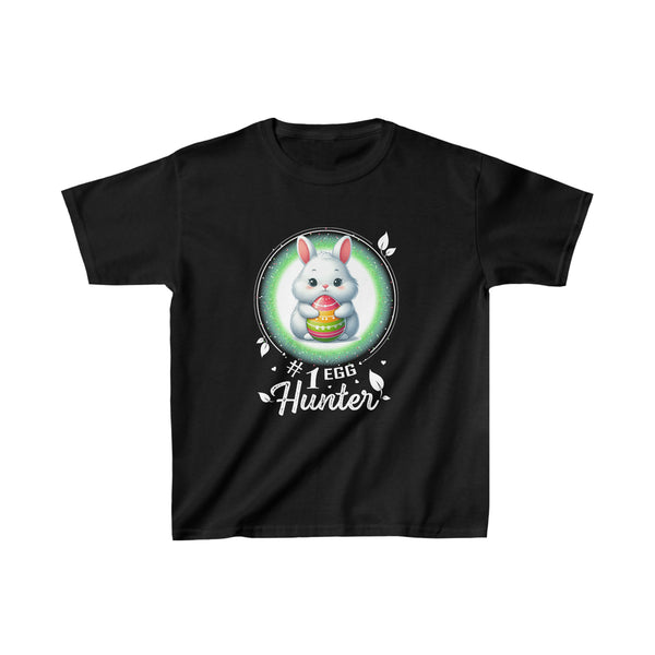 Easter #1 Easter Egg Hunter Bunny Boys Easter Shirt Easter Boys Tshirts