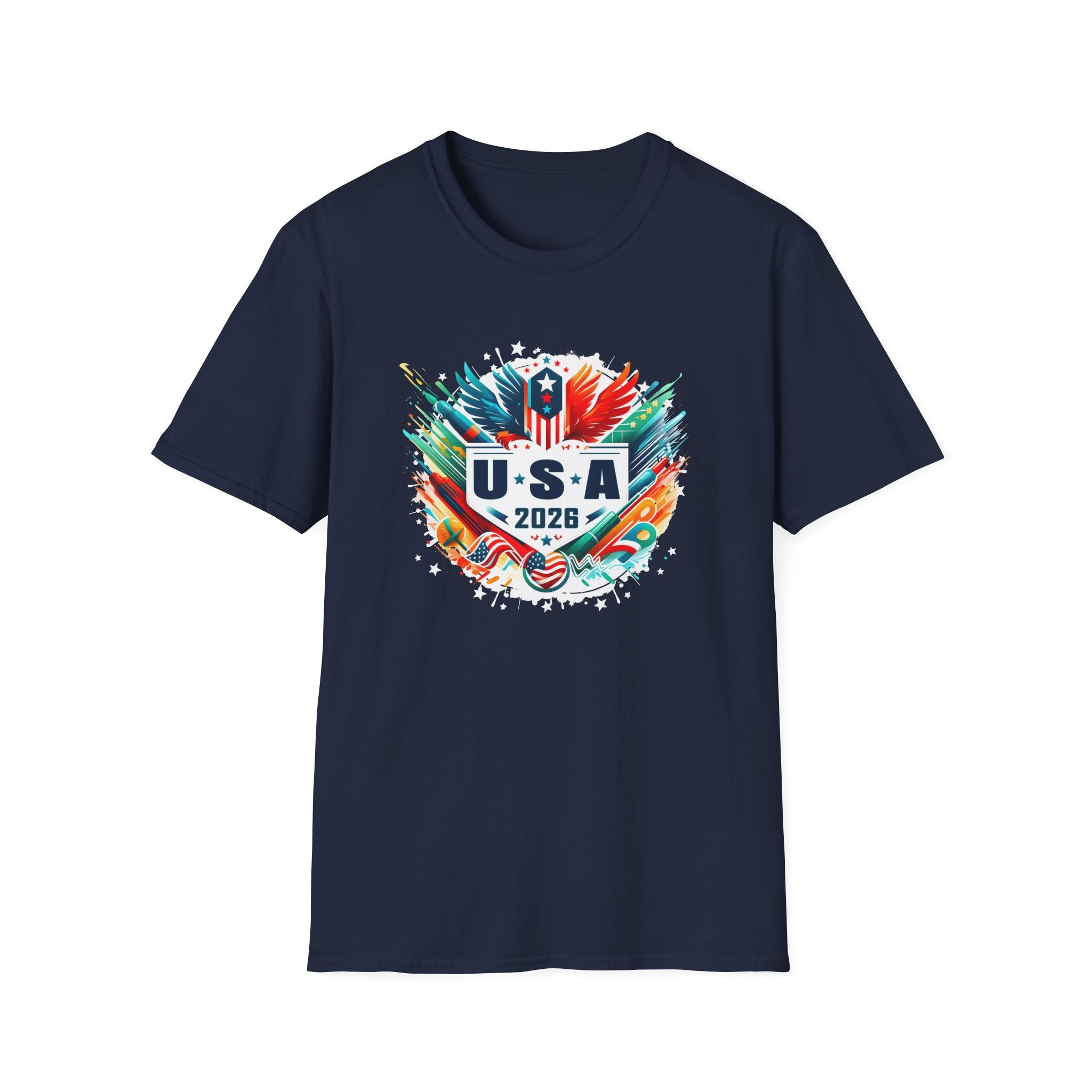 USA 2026 Go United States Sport USA Team 2026 USA T-Shirts for Men and Teens