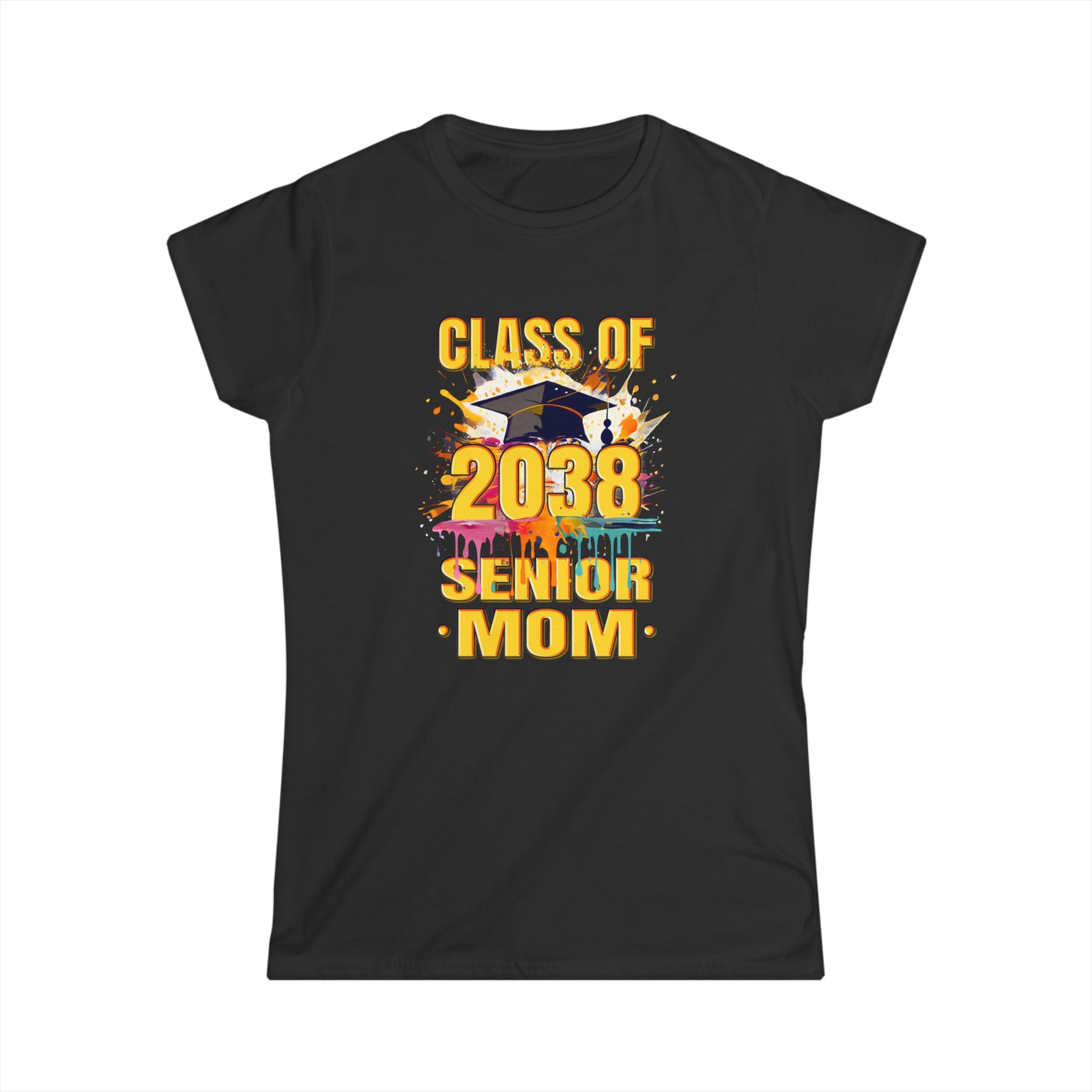Senior Mom 2038 Proud Mom Class of 2038 Mom of the Graduate Shirts for Women