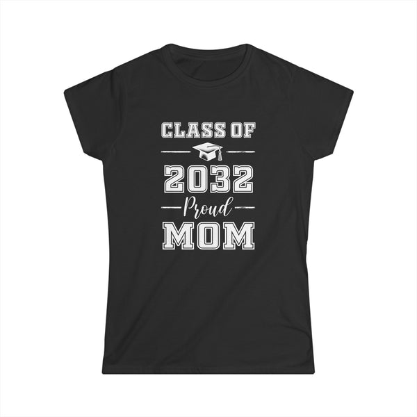 Senior Mom 2032 Proud Mom Class of 2032 Mom of 2032 Graduate Women Tops