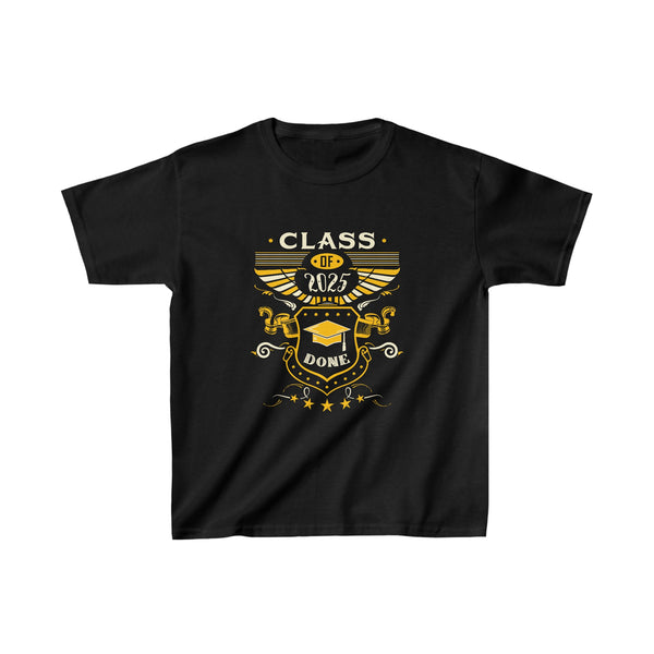 Class of 2025 Senior 2025 Graduation Vintage School Boys Tshirts