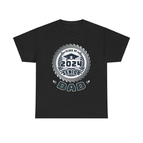 Proud Dad Class of 2024 Dad 2024 Graduate Senior Dad 2024 Big and Tall Shirts for Men Plus Size