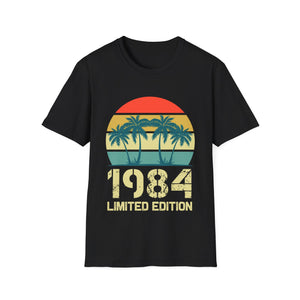 Vintage 1984 Birthday Shirts for Men Funny 1984 Birthday Mens T Shirts