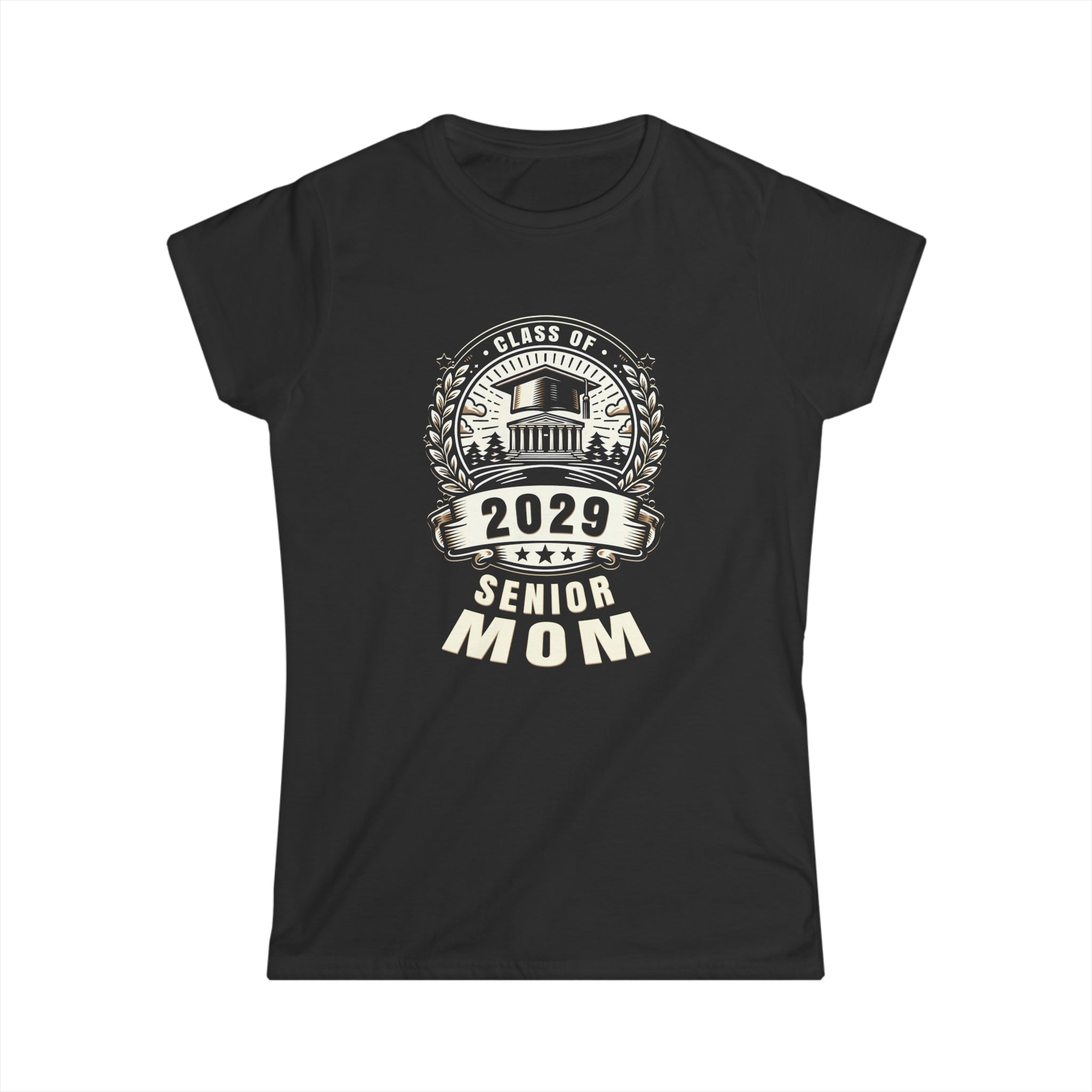 Senior 2029 Class of 2029 for College High School Senior Mom Womens T Shirts