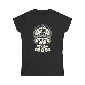 Senior 2029 Class of 2029 for College High School Senior Mom Womens T Shirts