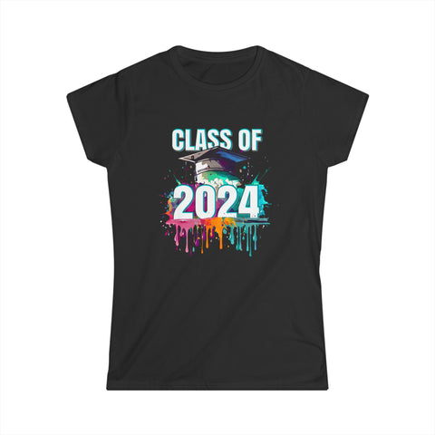 Class of 2024 Grow With Me TShirt First Day of School Womens Shirts