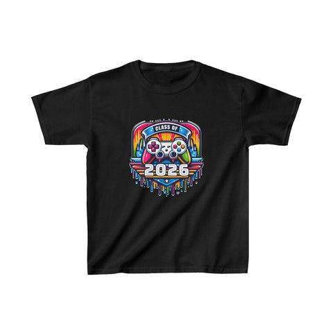 Class of 2026 Senior 2026 Graduation Vintage School Boys Shirts