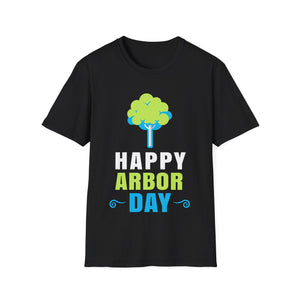 Happy Arbor Day Shirt Earth Day Environmental Activist Mens Shirts