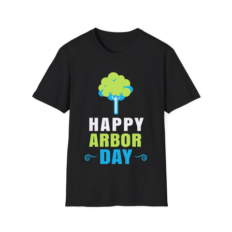 Happy Arbor Day Shirt Earth Day Environmental Activist Mens Shirts