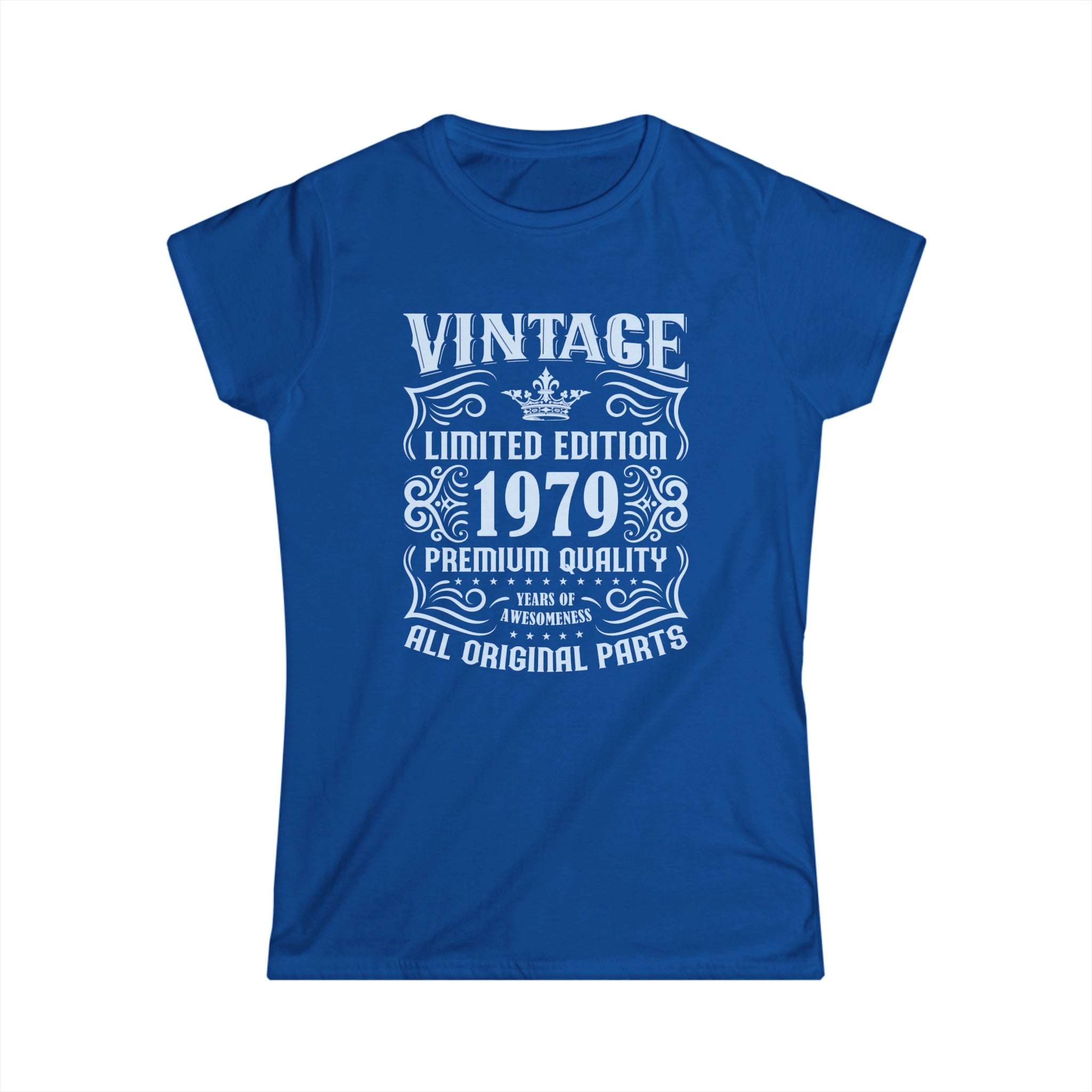 Vintage 1979 TShirt Women Limited Edition BDay 1979 Birthday Womens Shirts