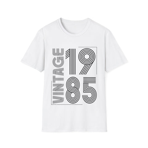 Vintage 1985 T Shirts for Men Retro Funny 1985 Birthday Men Shirts