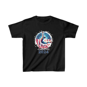 USA 2024 Games United States Sport 2024 USA Mens Gymnastics Girls Shirts
