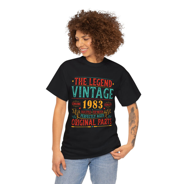 Vintage 1983 TShirt Women Limited Edition BDay 1983 Birthday Womens Plus Size Tops