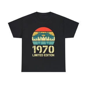 Vintage 1970 Birthday Shirts for Men Funny 1970 Birthday Mens Shirt Plus Size Big and Tall