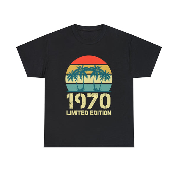 Vintage 1970 Birthday Shirts for Men Funny 1970 Birthday Mens Shirt Plus Size Big and Tall