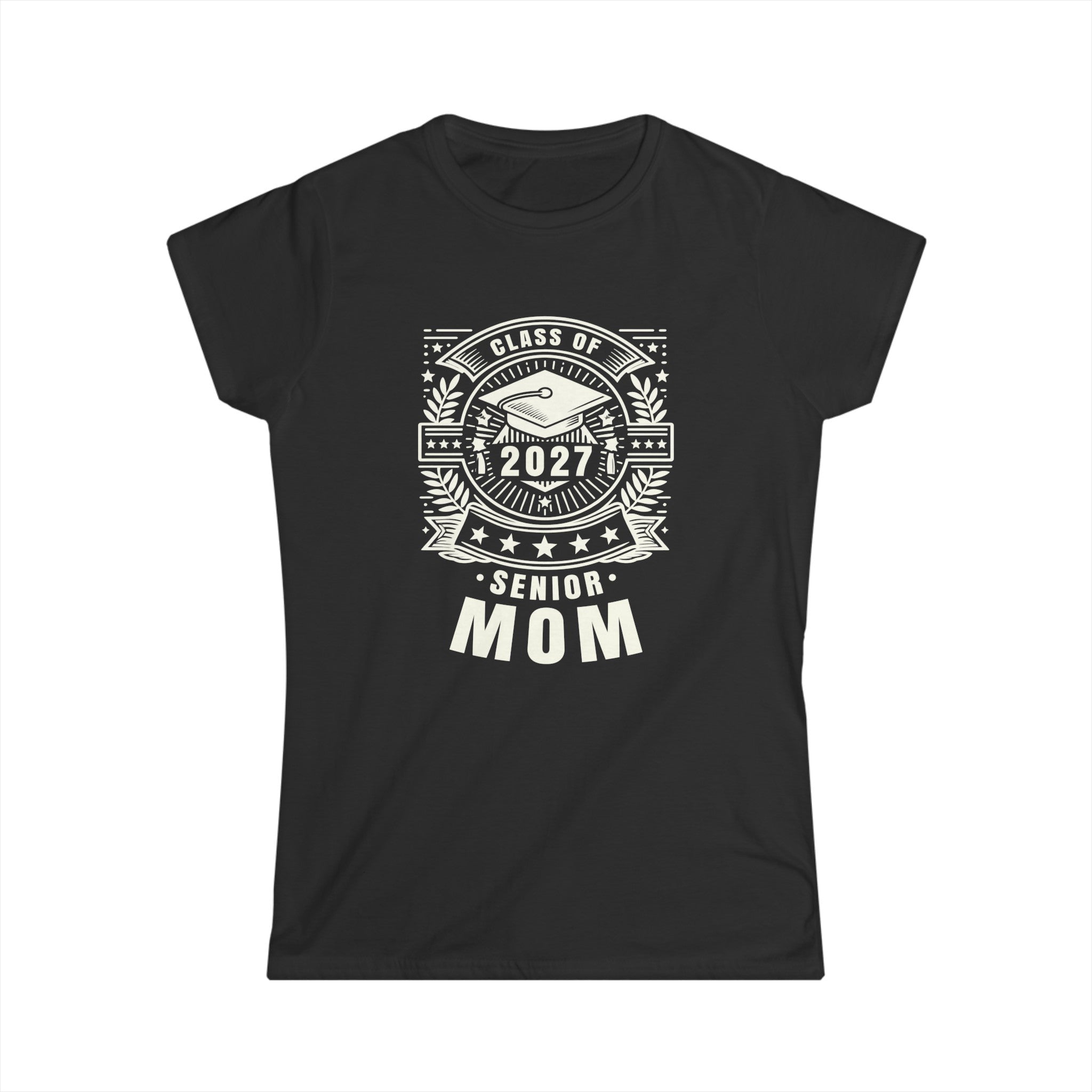 Senior 2027 Class of 2027 for College High School Senior Mom Womens T Shirts