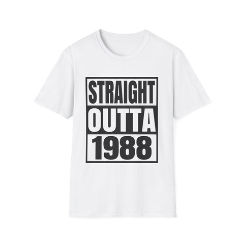 Vintage 1988 TShirt Men Limited Edition BDay 1988 Birthday Mens T Shirts