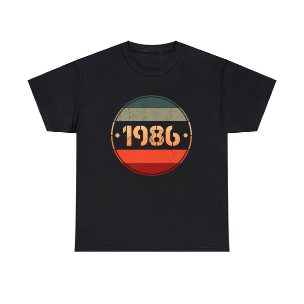 Vintage 1986 Limited Edition 1986 Birthday Shirts for Men Big and Tall Shirts for Men Plus Size