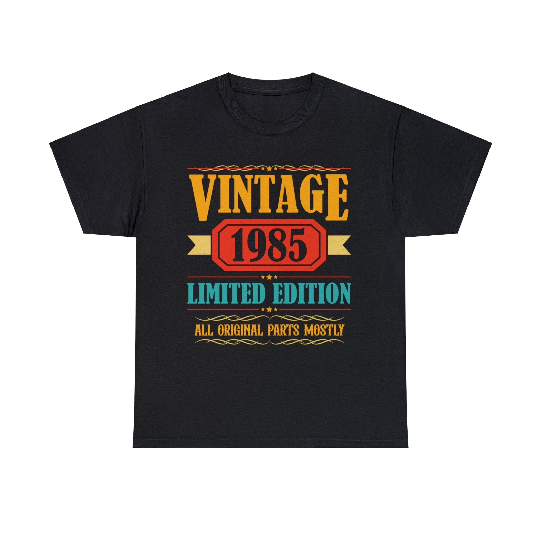 Vintage 1985 T Shirts for Men Retro Funny 1985 Birthday Men Shirts Big and Tall Plus Size