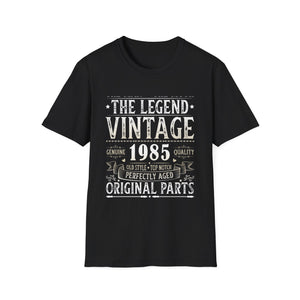 Vintage 1985 T Shirts for Men Retro Funny 1985 Birthday Mens T Shirts