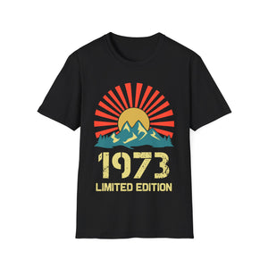 Vintage 1973 Limited Edition 1973 Birthday Shirts for Men Mens Shirt