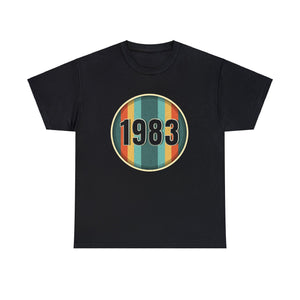 Vintage 1983 Birthday Shirts for Men Funny 1983 Birthday Mens Tshirts for Men Big and Tall