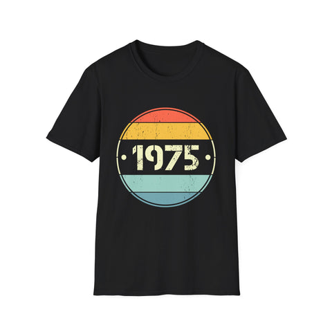 Vintage 1975 Birthday Shirts for Men Funny 1975 Birthday Mens Shirts