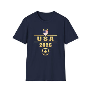 USA 2026 United States Sport USA Team 2026 Player 2026 USA T-Shirts for Men and Teens