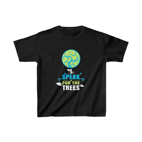 I Speak For Trees Earth Day Save Earth Inspiration Hippie Boys Tshirts