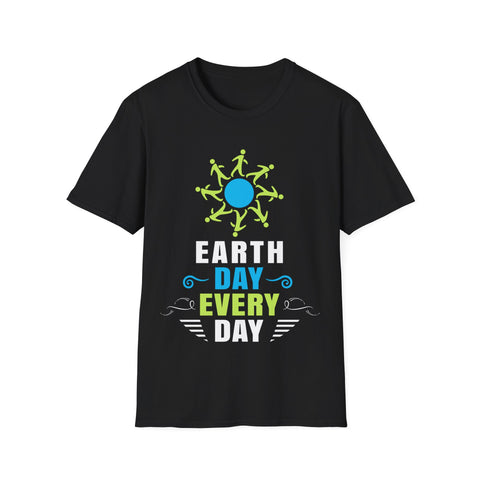 Everyday is Earth Day Environmental Save Environment Mens Shirts