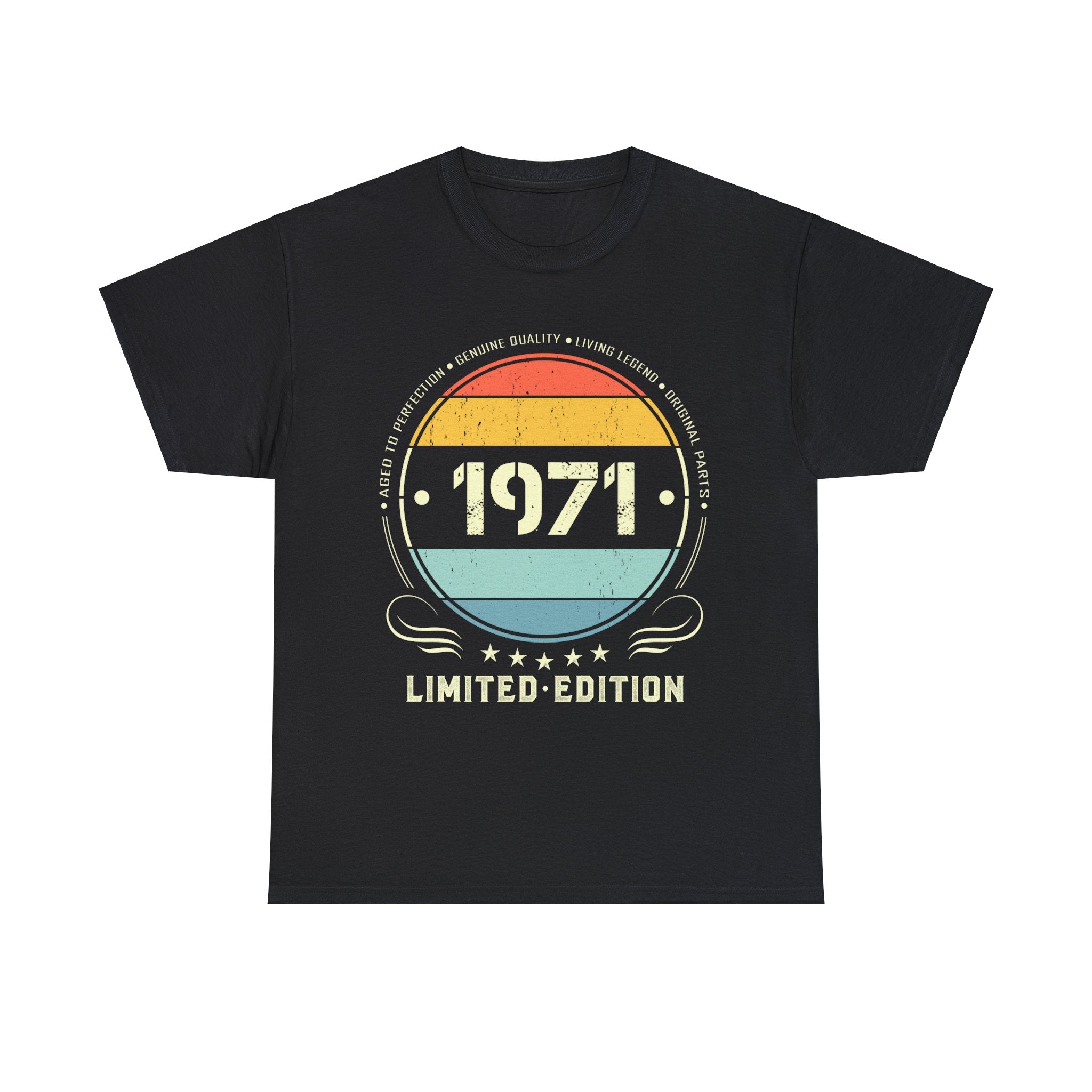 Vintage 1971 Limited Edition 1971 Birthday Shirts for Men Mens Tshirts for Men Big and Tall