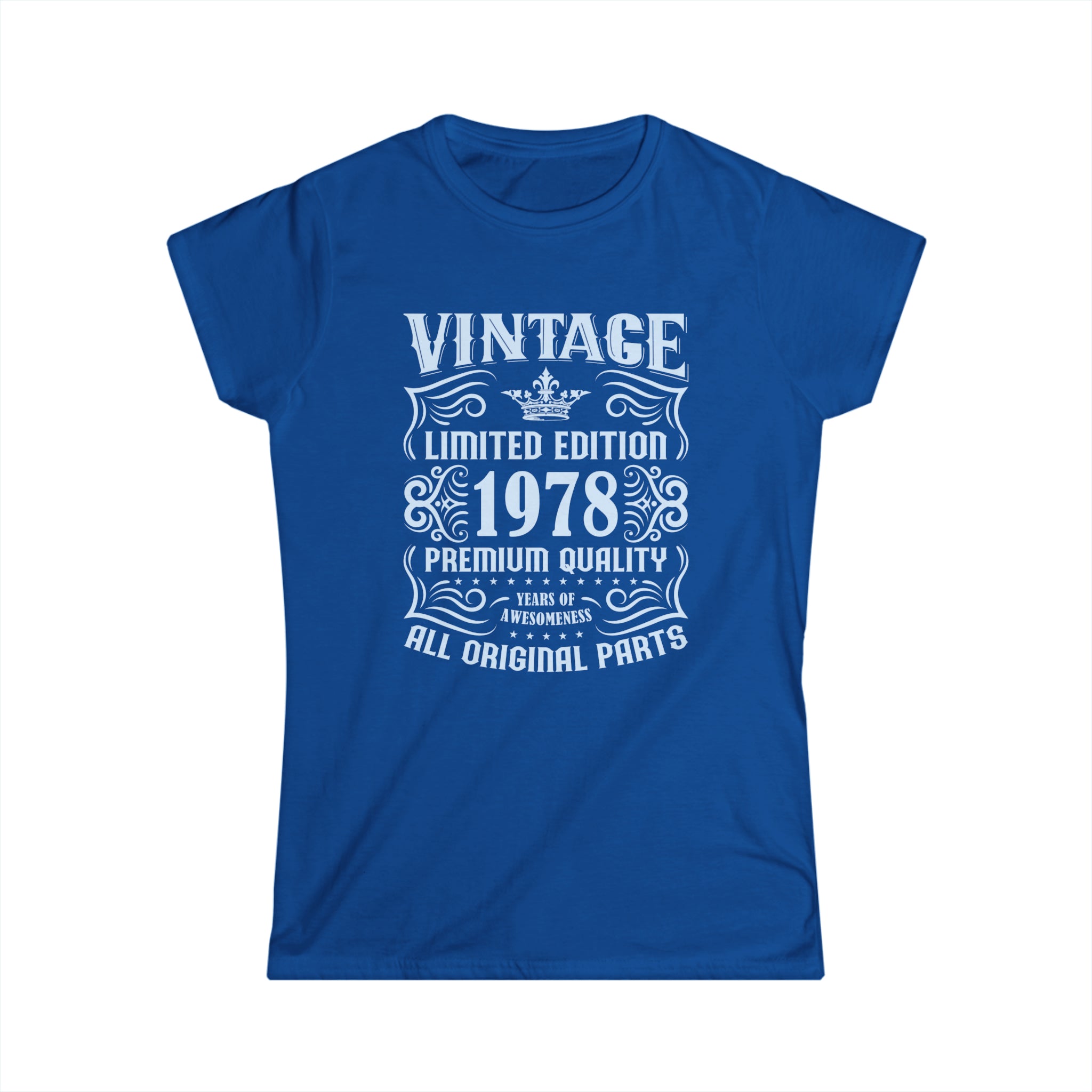 Vintage 1978 TShirt Women Limited Edition BDay 1978 Birthday Womens T Shirt