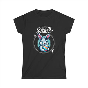 Easter Outfit Hoppy Easter Bunny Women Easter Outfits Easter Womens Shirts