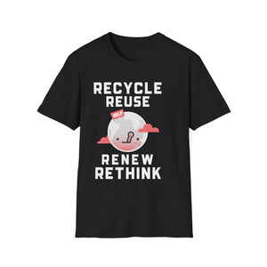Activism Environment Reuse Renew Rethink Environmental Crisis Mens Tshirts