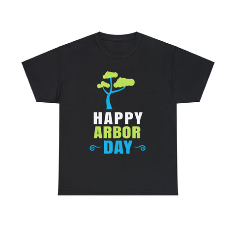Happy Arbor Day Shirt Earth Day Plant Trees Tree Hugger Big and Tall Shirts for Men Plus Size