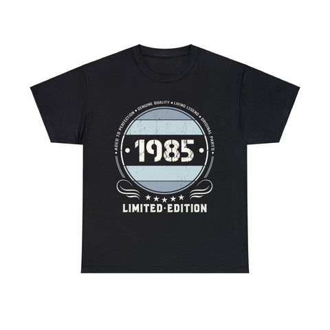 Vintage 1985 T Shirts for Men Retro Funny 1985 Birthday Big and Tall Shirts for Men Plus Size