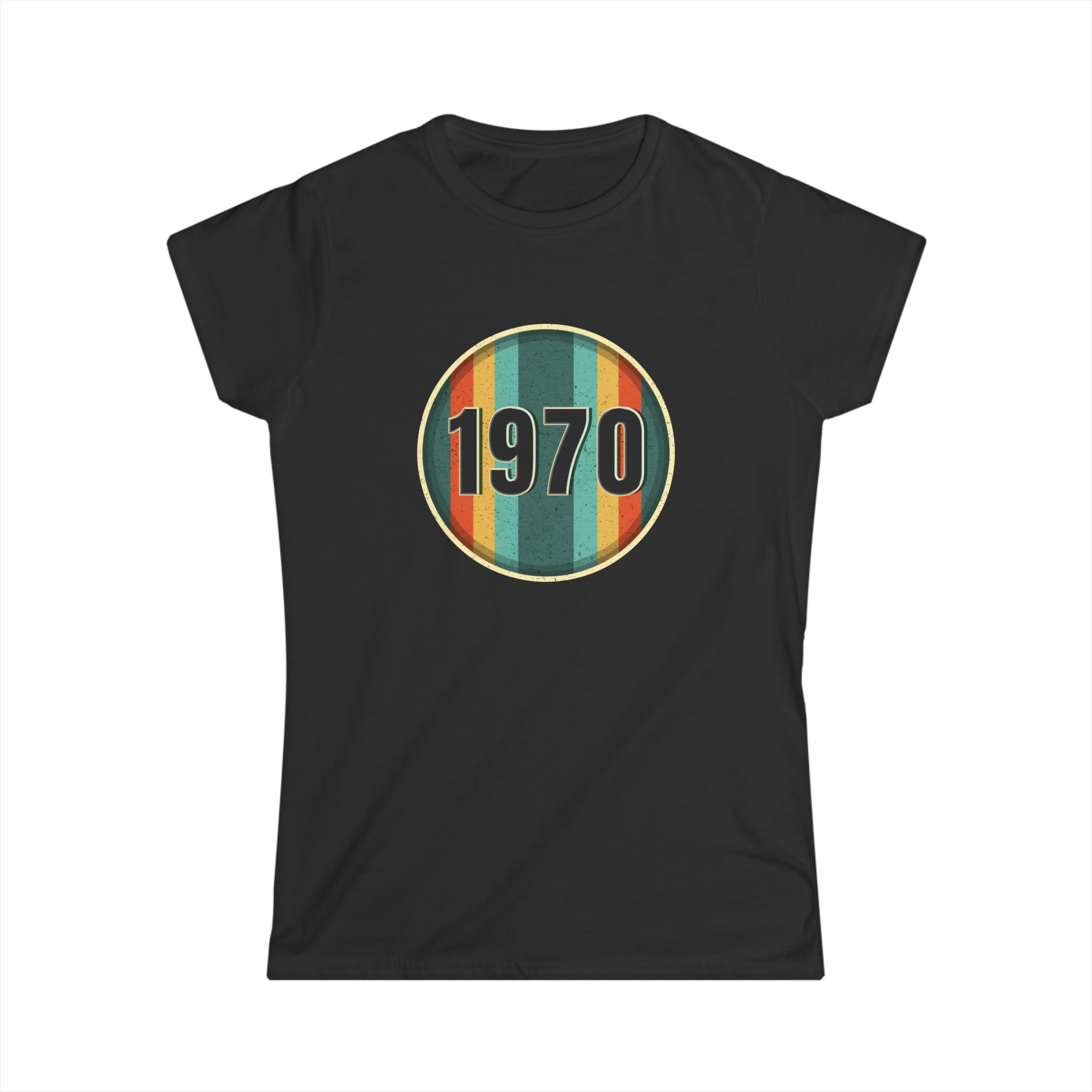 Vintage 1970 Birthday Shirts for Women Funny 1970 Birthday Womens T Shirt